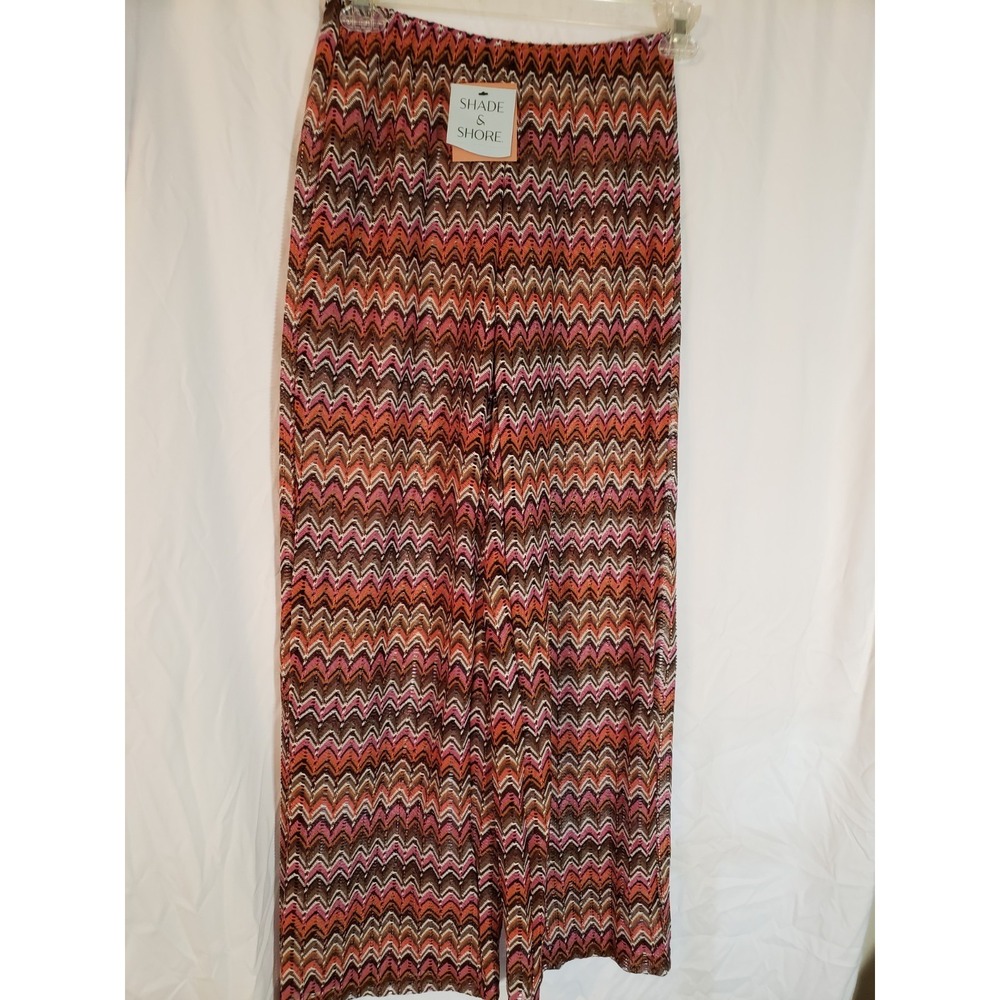 Women's Shade And Shore Multicolor Swimsuit Cover-Up Pants Size S (H970)